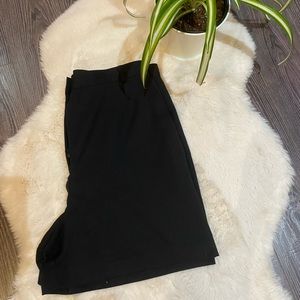 Vintage Black High-Rise Shorts